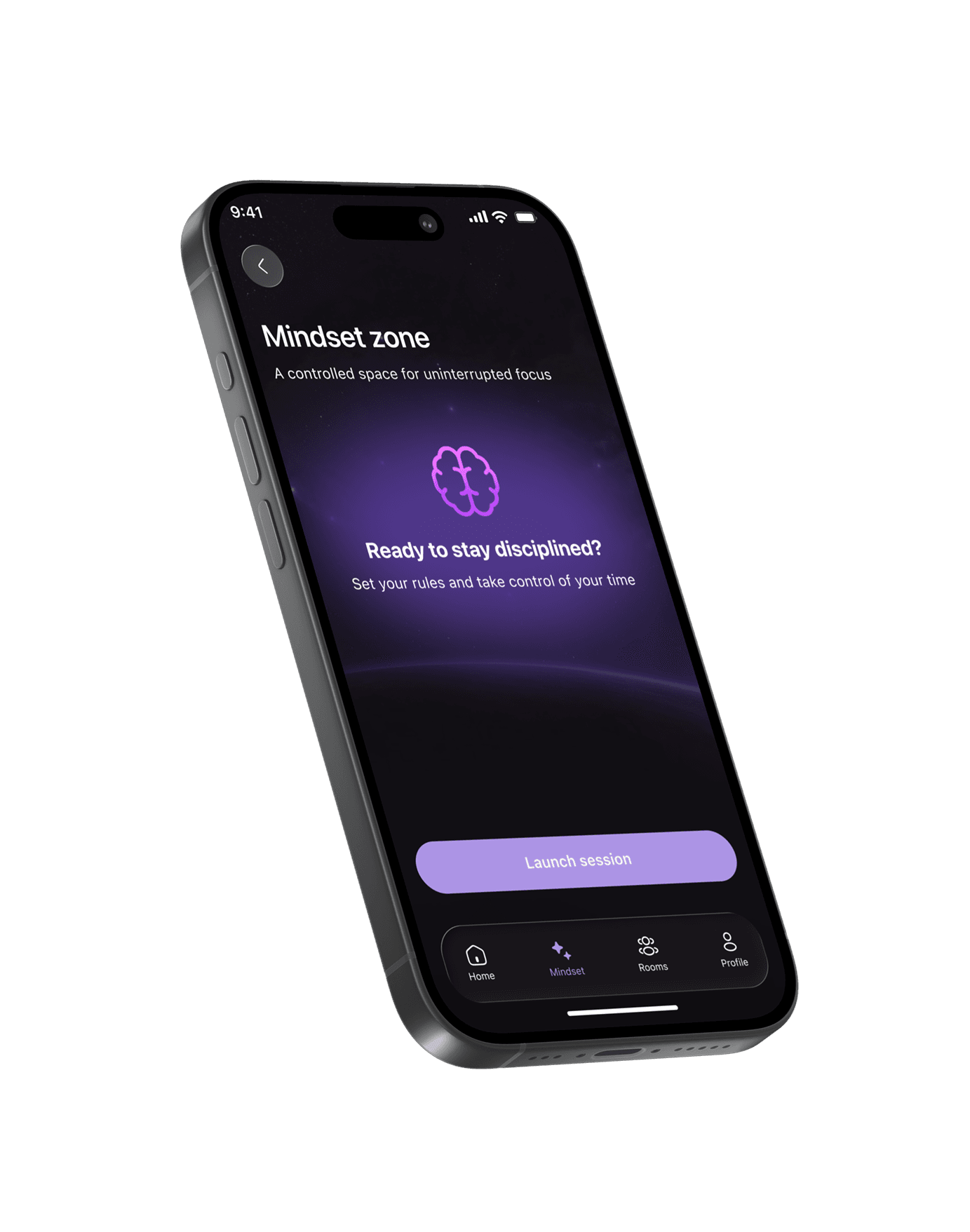 Mindset app screenshot